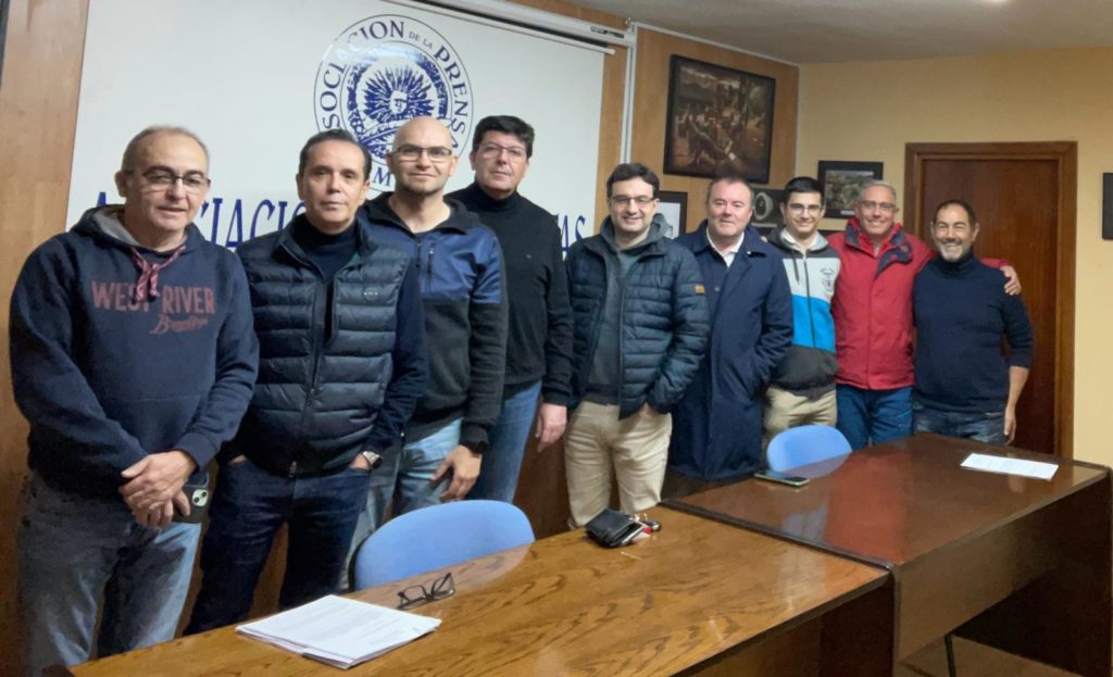 Nueva Junta Directiva  de la Asociación de la Prensa Deportiva Almería