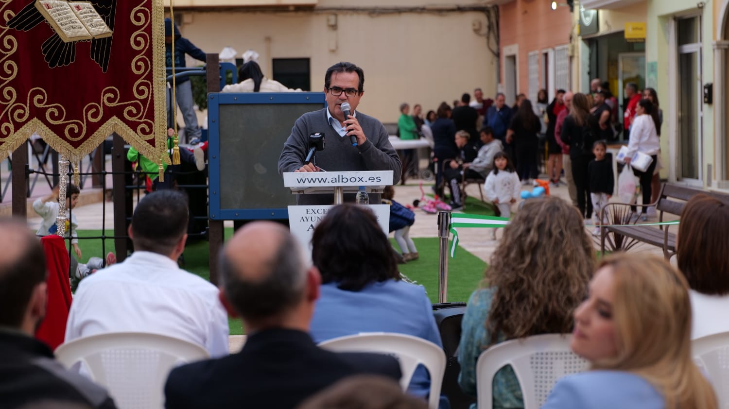 Inauguración del parque. 