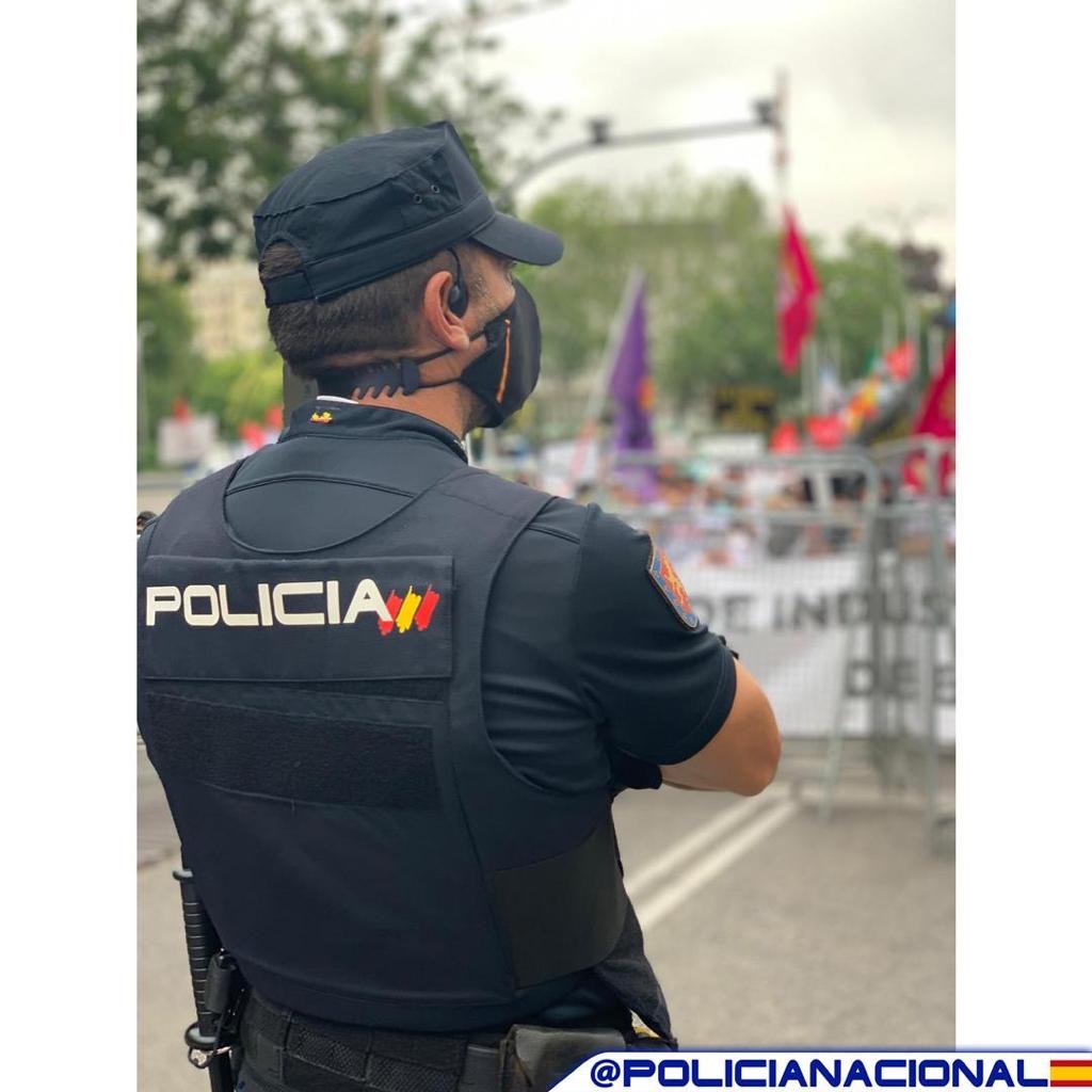 Operación contra el fraude de la Policía Nacional.