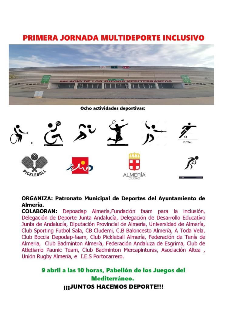 JORNADA DEPORTE INCLUSIVO