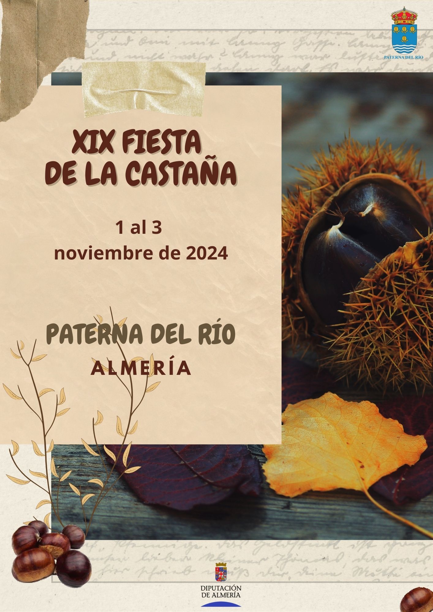 fiesta de la castaña. paterna del río