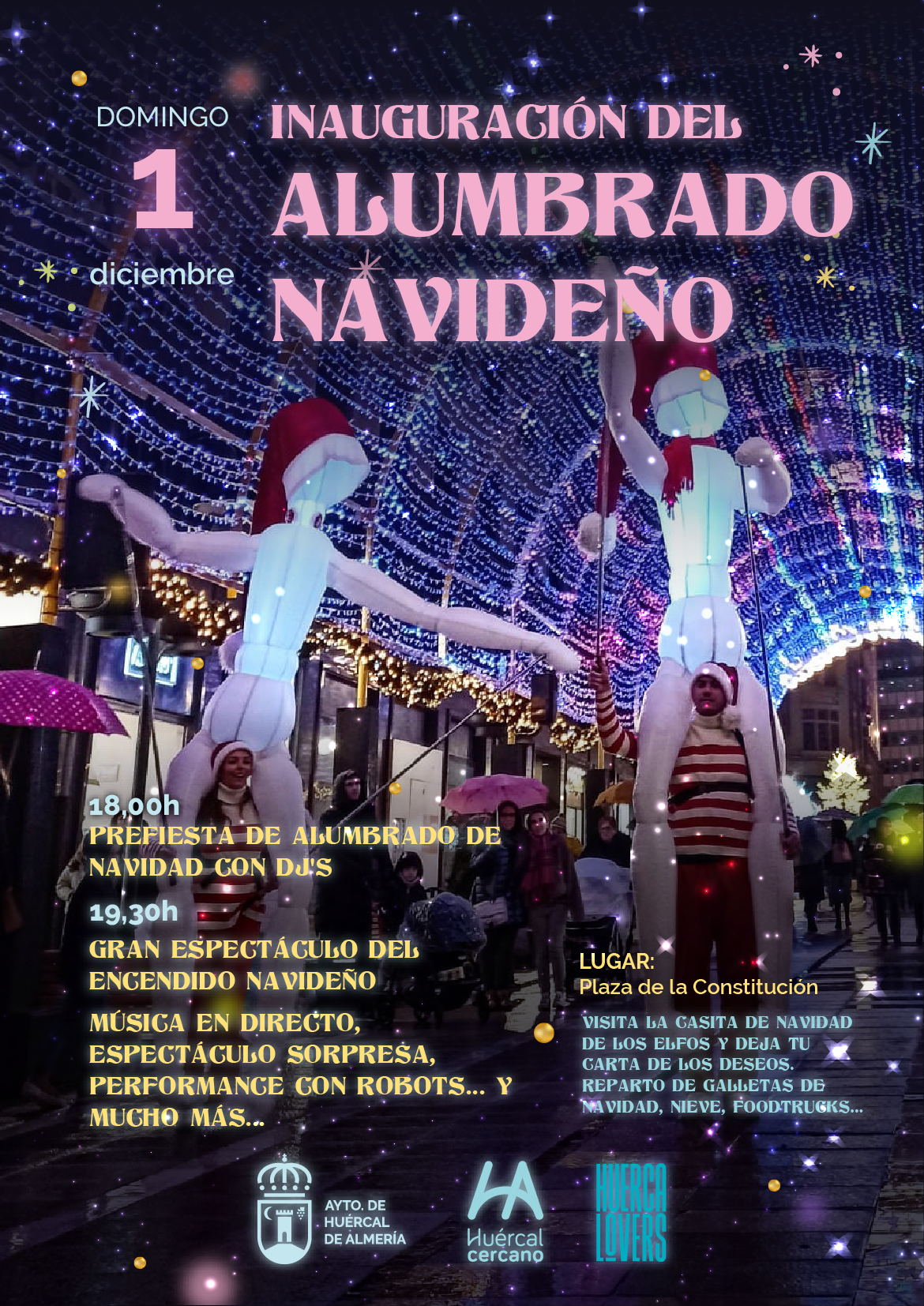 navidad huércal de Almería