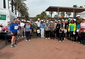 Marcha, más agua, más salud, más vida. En el día mundial del agua, actividades organizadas por el Distrito Sanitario Almería. 